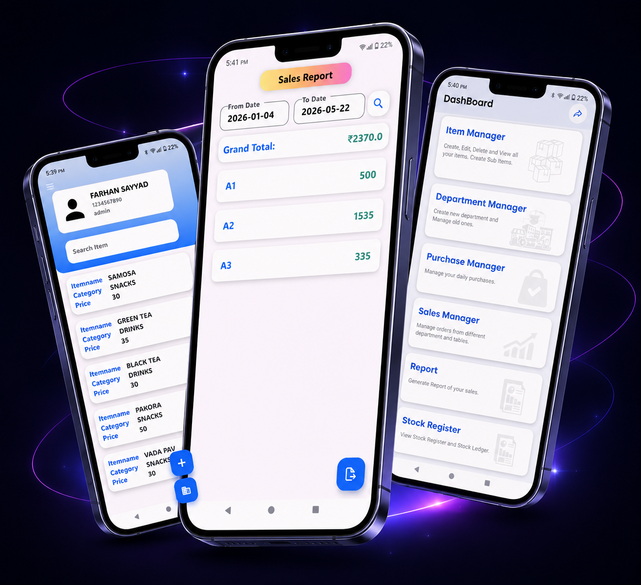 App Screens